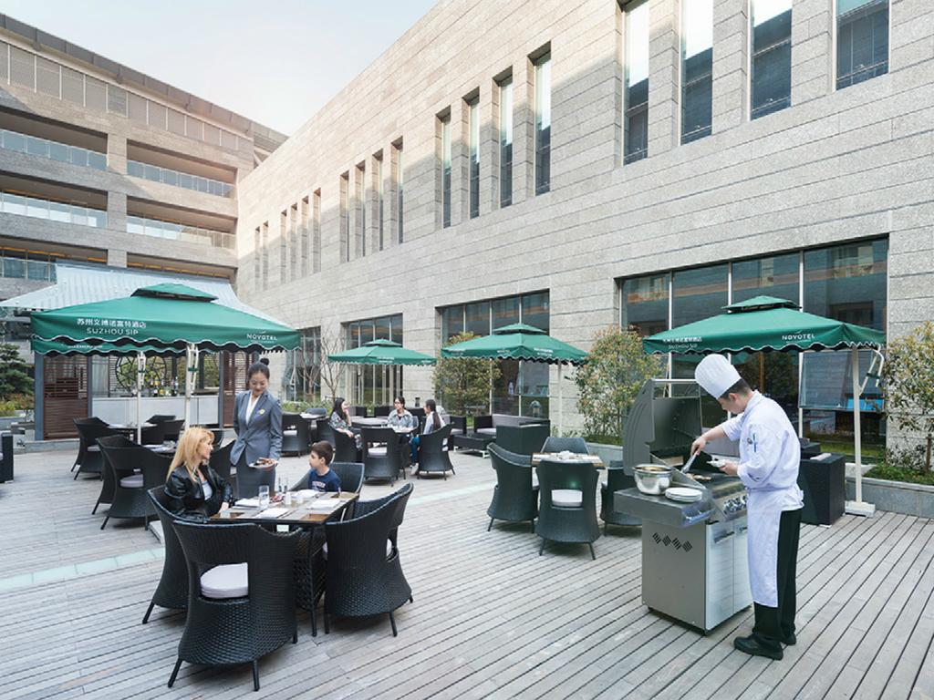 Novotel Jinji Lake Suzhou Sip Екстер'єр фото